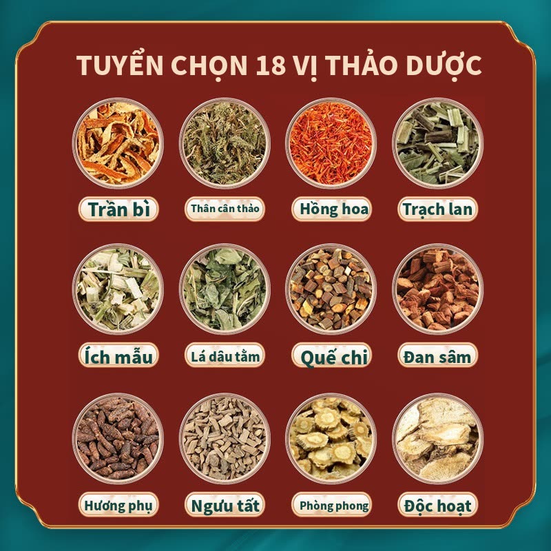 Tuyển chọn 18 vị thảo dược